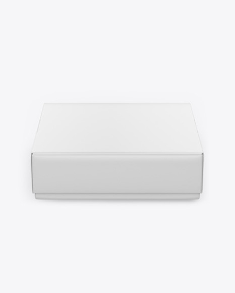 Matte Gift Box Mockup PSD #5