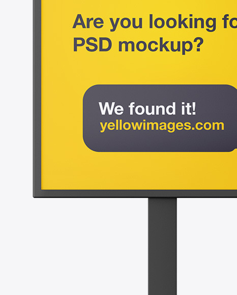 Matte Display Stand Mockup PSD #2