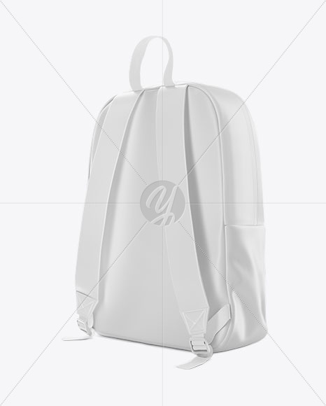 Download Backpack Mockup Back Half Side View In Apparel Mockups On Yellow Images Object Mockups