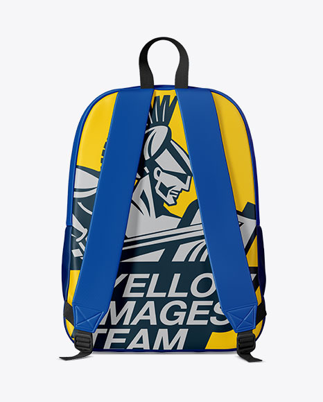 Backpack Mockup - Back View - Free Download Images High Quality PNG, JPG