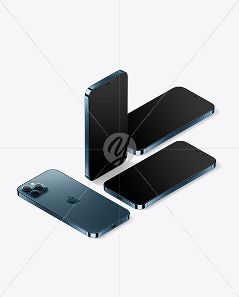 Free iPhone 12 Pro Scene Device Mockups