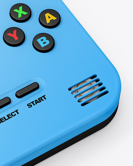 Handheld Game Machine Mockup PSD #1