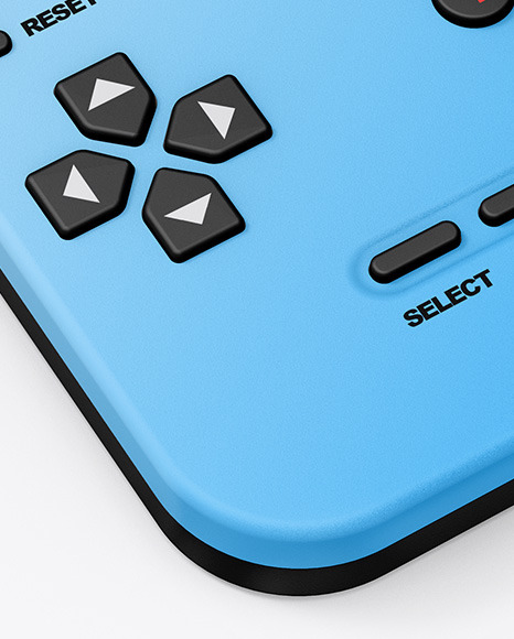 Handheld Game Machine Mockup PSD #6