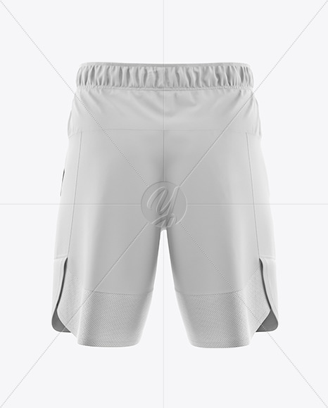 Men S Shorts Mockup In Apparel Mockups On Yellow Images Object Mockups