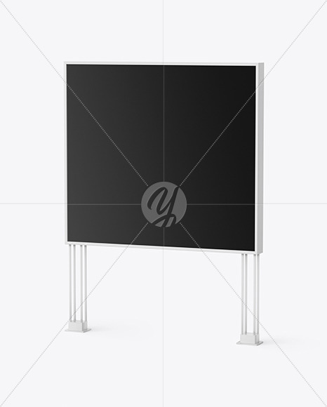 Download LED Display Stand Mockup Free Mockups