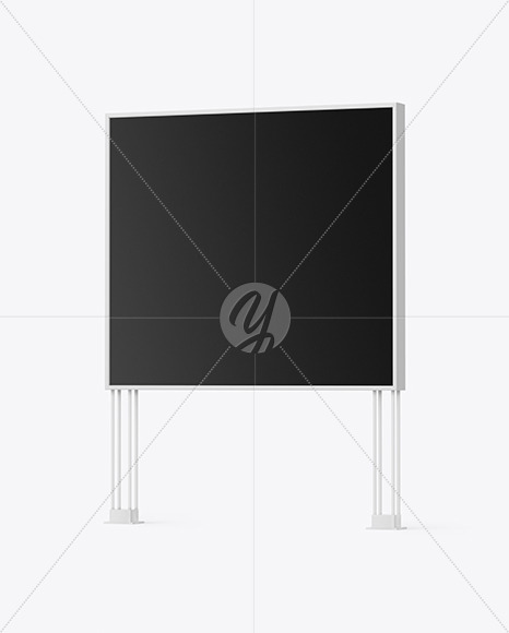 Download LED Display Stand Mockup Free Mockups