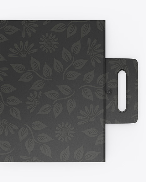 Half Open Case w  Paper Folder Mockup PSD #1