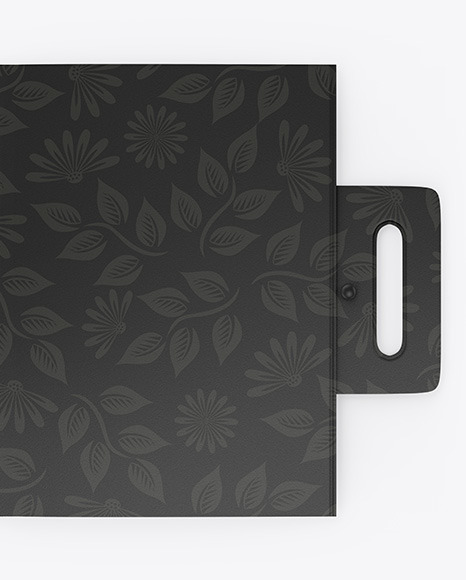 Half Open Case w  Kraft Folder Mockup PSD #1