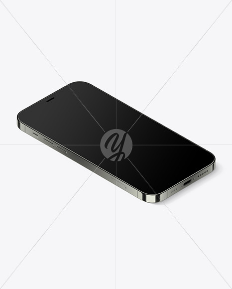 Download iPhone 12 Pro Isometric Free Mockups