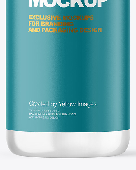 Clear Cosmetic Bottle Mockup PSD #1