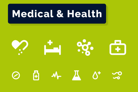 Medical &amp; Health Icons Set