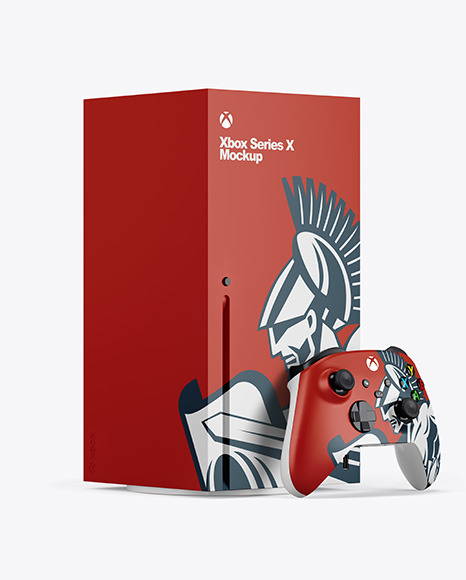 Xbox Series X Mockup PSD #1