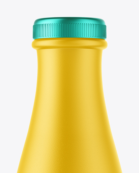 Matte Plastic Bottle Mockup PSD #1