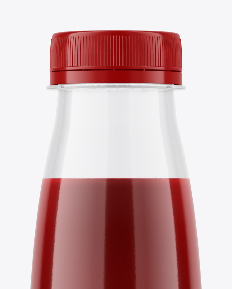 Cherry Juice Bottle Mockup PSD #2