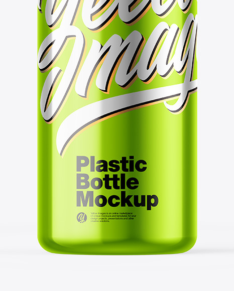 Download Metallic Sanitizer Bottle W Open Pump Mockup In Bottle Mockups On Yellow Images Object Mockups