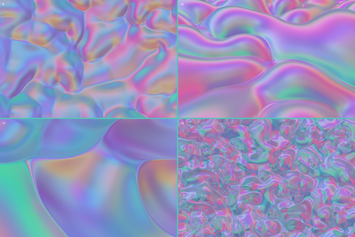 Iridescent Abstract Backgrounds Iridescent Abstract Backgrounds