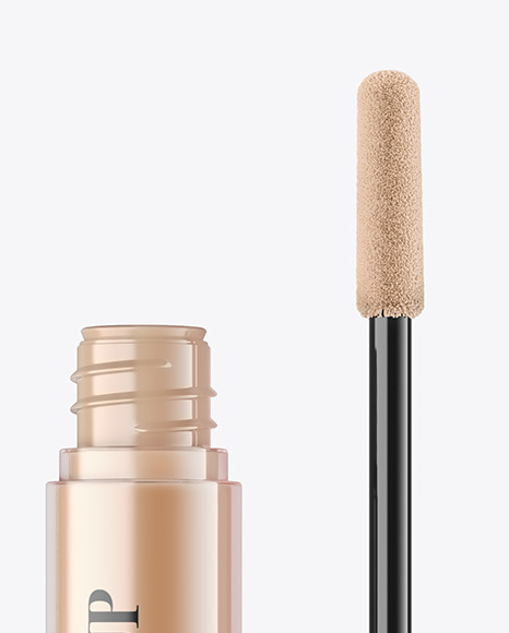 Opened Lipstick Tube with Box Mockup Opened Lipstick Tube with Box Mockup
