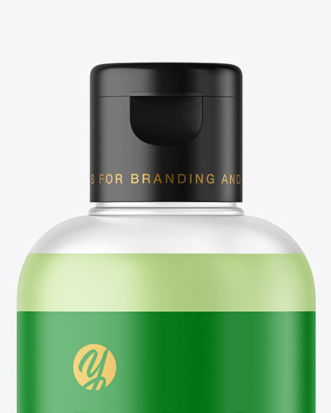 Frosted Liquid Soap Bottle Mockup Frosted Liquid Soap Bottle Mockup