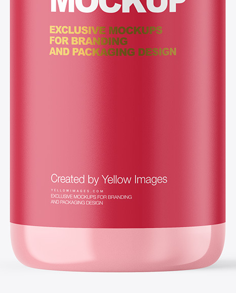 Clear Liquid Soap Bottle Mockup PSD #1