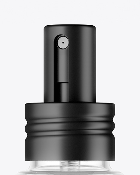 Clear Glass Cosmetic Spray Bottle Mockup Clear Glass Cosmetic Spray Bottle Mockup