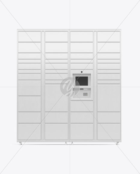 Download Pick Up Locker Mockup Free Mockups