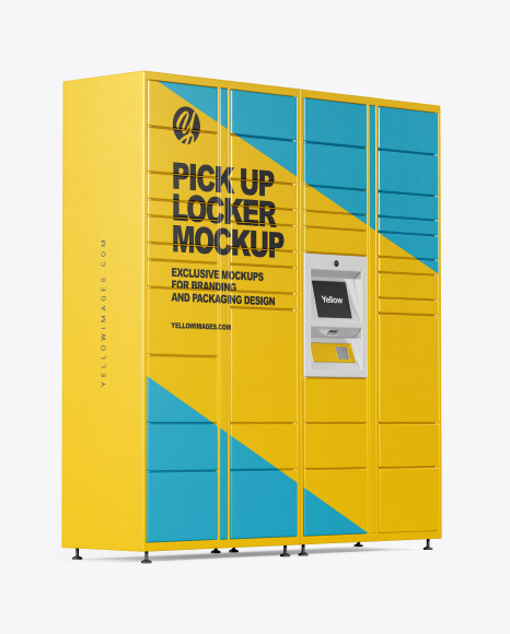 Pick Up Locker Mockup