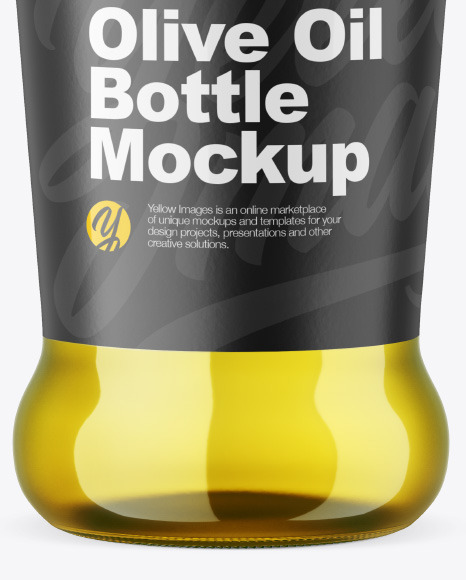 Olive Oil Bottle Mockup Olive Oil Bottle Mockup