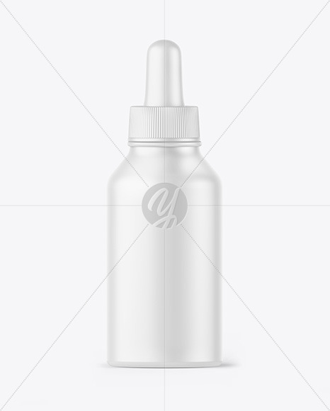 Matte Dropper Bottle Mockup for Branding