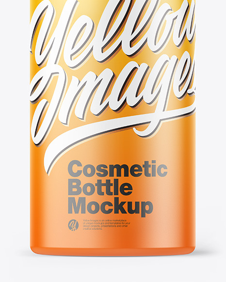 Matte Dropper Bottle Mockup PSD #7