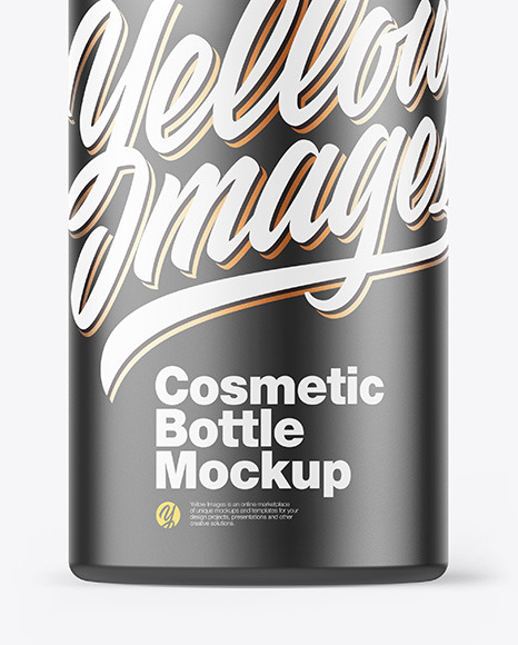 Matte Dropper Bottle Mockup PSD #5
