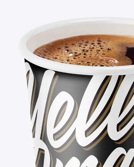 Paper Coffee Cup Mockup PSD #2
