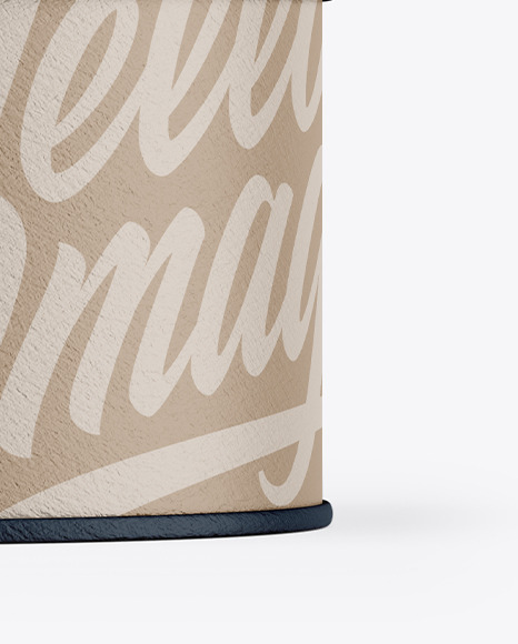 Paper Cosmetic Jar Mockup Paper Cosmetic Jar Mockup