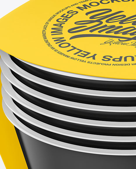 Bowl Packaging Mockup PSD #2