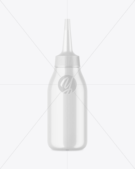 Glossy Cosmetic Bottle Mockup PSD File