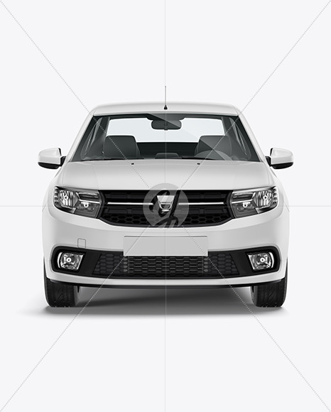 Download Sedan Mockup - Front View Free Mockups