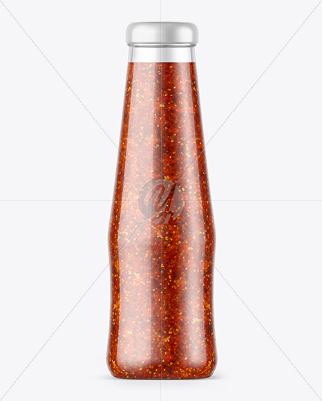 Download Chili Sauce Bottle Mockup Free Mockups