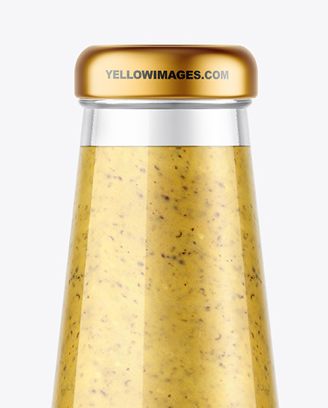 Mustard Sauce Bottle Mockup PSD #5