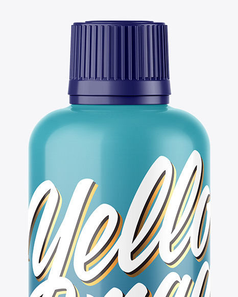 Glossy Bottle Mockup Glossy Bottle Mockup