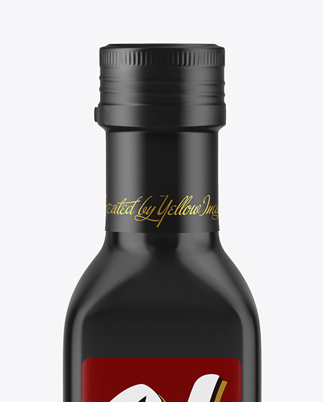 Glossy Ceramic Olive Oil Bottle Mockup PSD #6