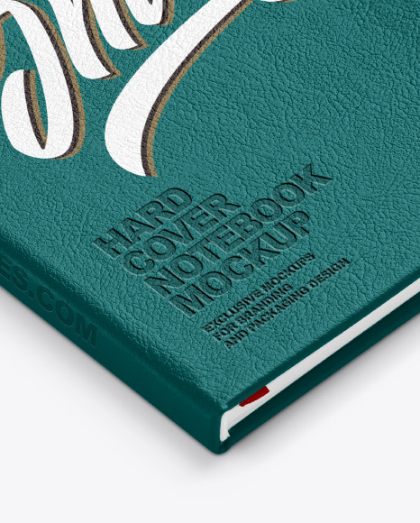 Download Leather Notebook Mockup In Stationery Mockups On Yellow Images Object Mockups