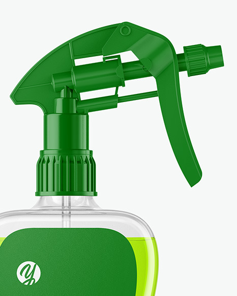 Color Liquid Spray Bottle Mockup Color Liquid Spray Bottle Mockup