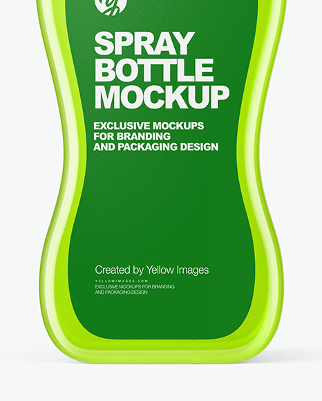 Color Liquid Spray Bottle Mockup Color Liquid Spray Bottle Mockup