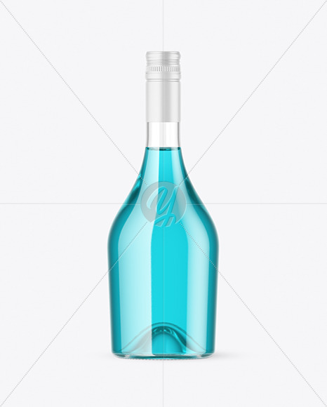 Download Clear Glass Liquor Bottle Mockup Free Mockups