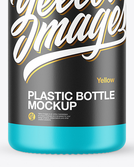 50ml Matte Plastic Bottle Mockup 50ml Matte Plastic Bottle Mockup