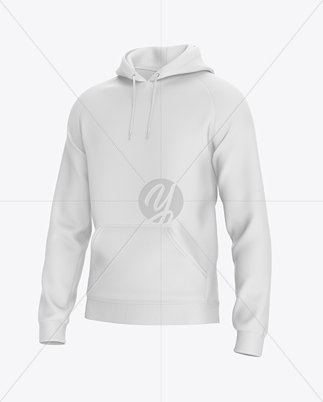 Hoodie Mockup - Half Side View - Free Download Images High Quality PNG, JPG