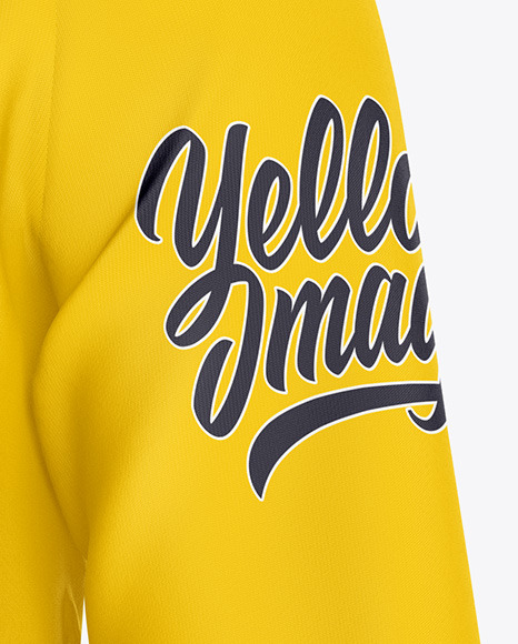 Download Hoodie Mockup - Half Side View in Apparel Mockups on Yellow Images Object Mockups