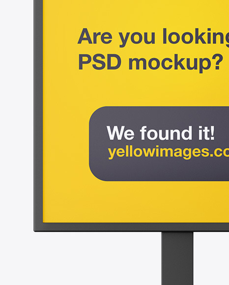 Matte Display Stand Mockup PSD #2