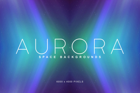 Aurora Space Backgrounds