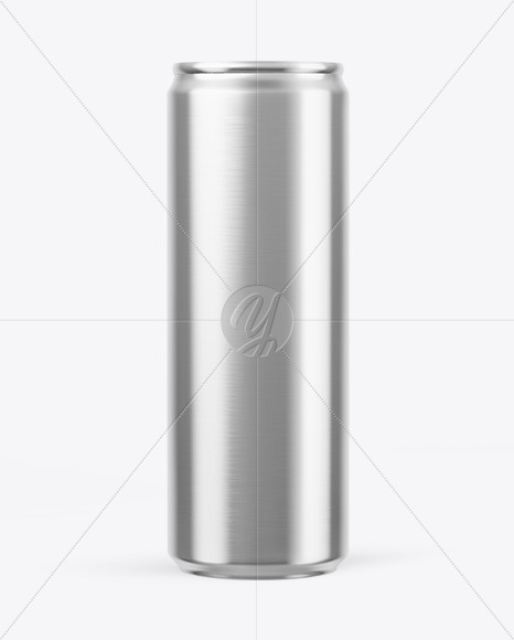 Download Metallic Drink Can Mockup Free Mockups