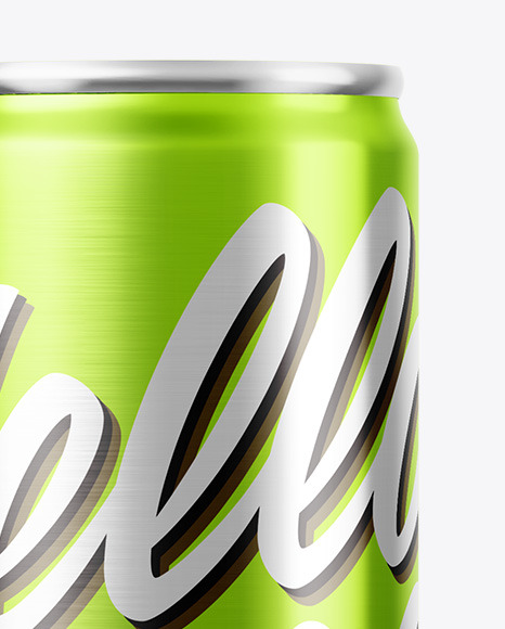 Metallic Drink Can Mockup Metallic Drink Can Mockup